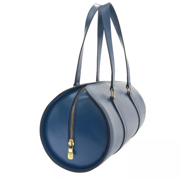 Auth LOUIS VUITTON Soufflot M52225 Toledo Blue Epi MI0965 Handbag - Picture 3 of 12